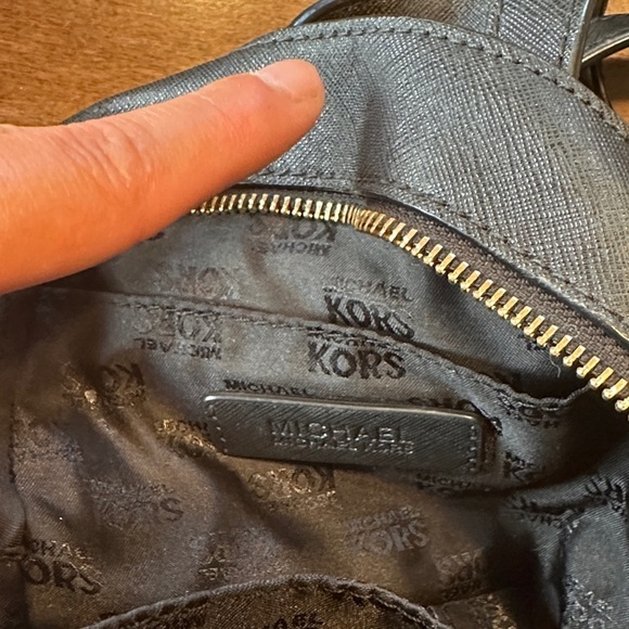Michael Kors Black Mini  Backpack main image 7